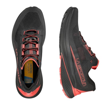 La Sportiva Prodigio Schoen Zwart Rood