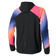 Chaqueta Mizuno Active Alpha Hanabi Negro Rosa 2