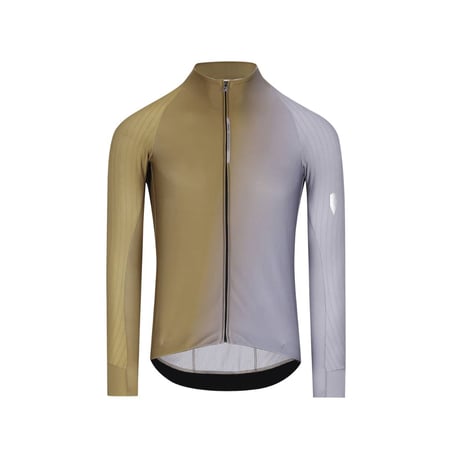 Maillot Q36.5 Gregarius Hybrid Big Fade Groen Paars