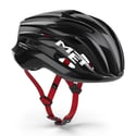 Met Trenta Mips Helm Zwart Rood Glans
