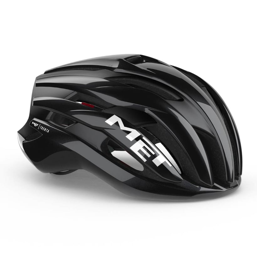 Casco Met Trenta Mips Negro Rojo Brillo