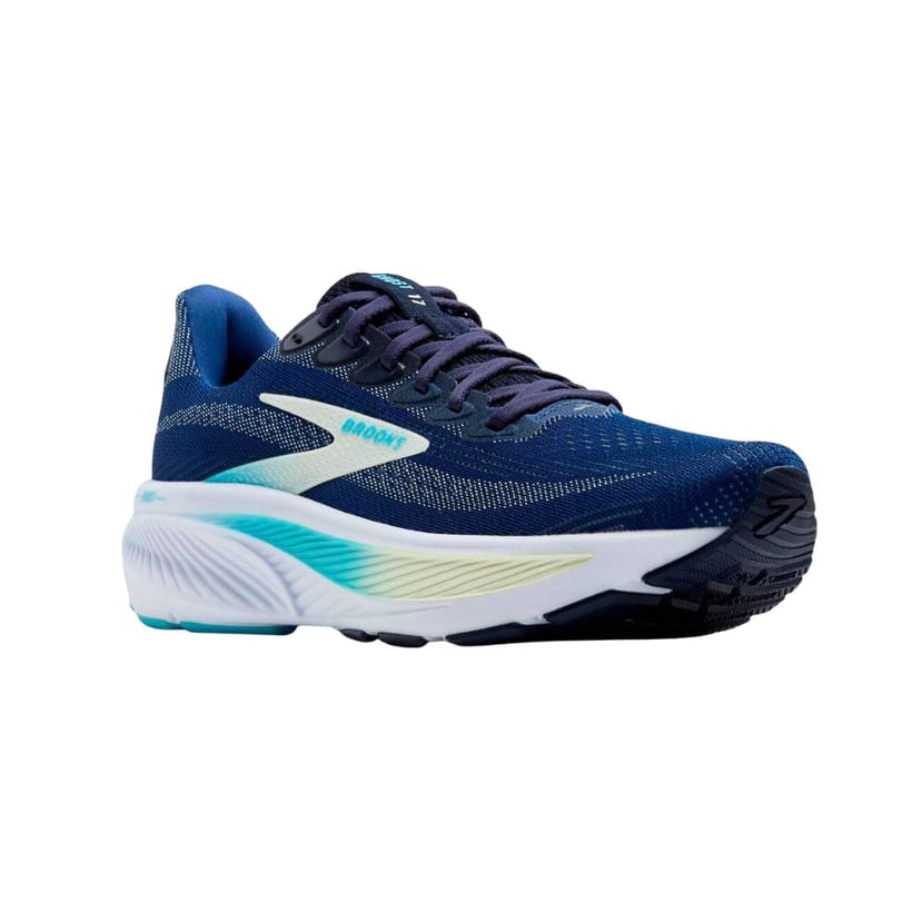 Brooks Ghost 17 Schuhe Blau Weiß Damen AW25