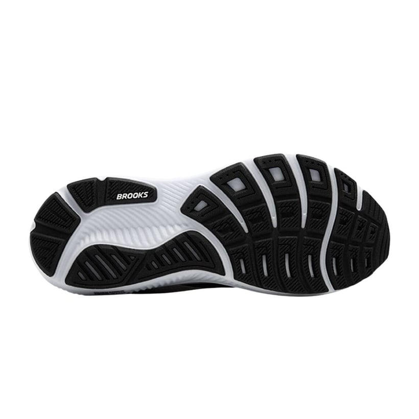 Chaussures Brooks Ghost 17 Noir Blanc Femme AW25