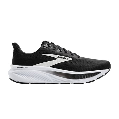 Scarpe Brooks Ghost 17 Nero Bianco Donna AW25