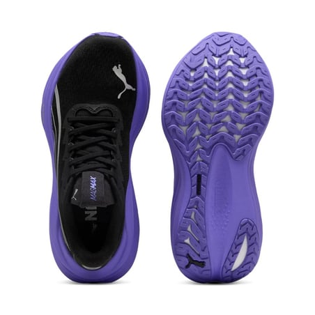 Zapatillas Puma MagMax NITRO Negro Morado AW25 Mujer