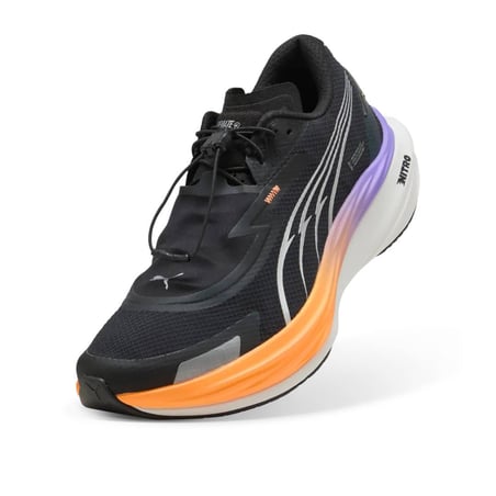 Scarpe Puma Deviate Nitro 3 WTR+ Nero Arancione AW25