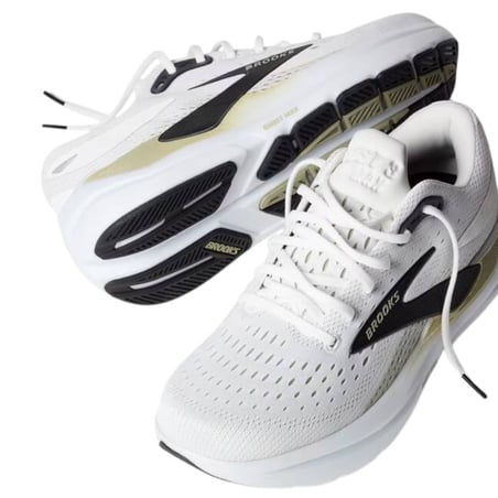Brooks Ghost Max 3 White Gold Running Shoes AW25