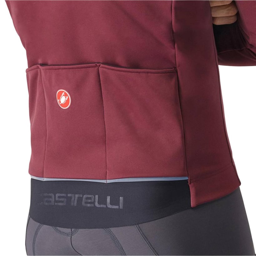 Kurtka Castelli Espresso Air Bordeaux