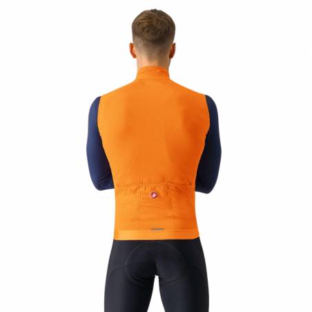 Castelli Espresso Orange Vest