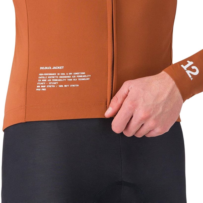Castelli DO.DI.CI. Jacke Braun