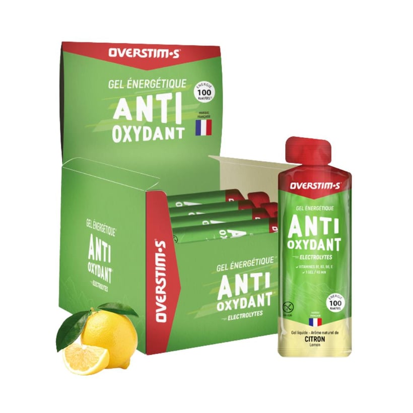 Antioxidatives Energiegel Overstims Zitrone 26g...