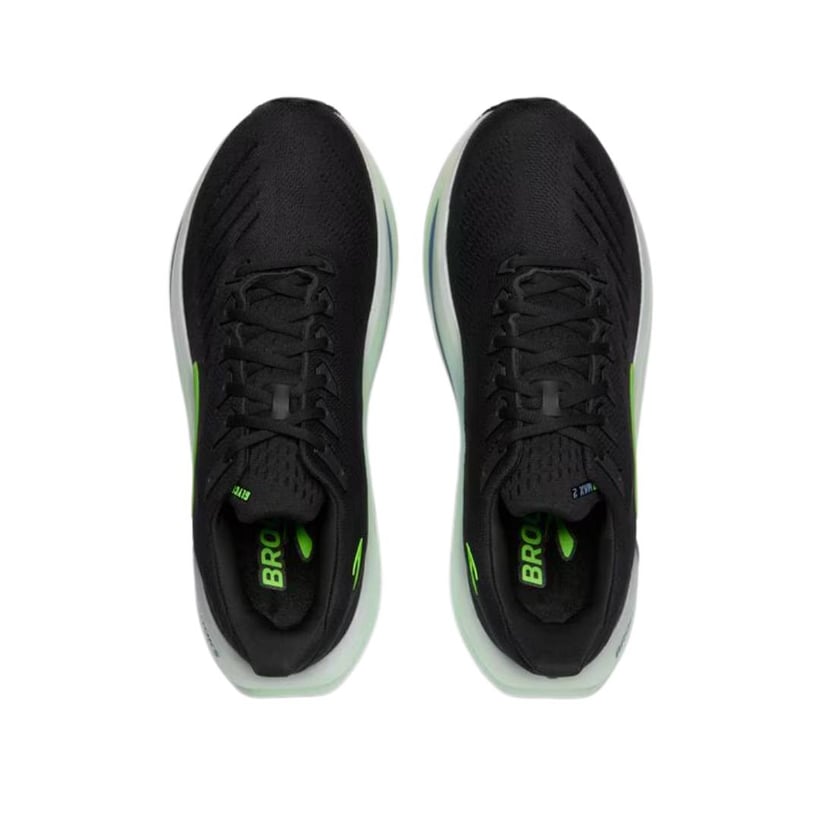 Brooks Glycerin Max 2 Schuhe Schwarz Grün SS26