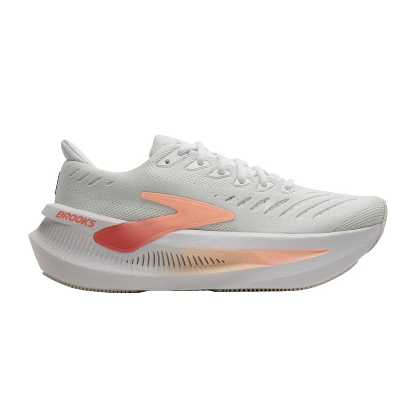 Brooks Glycerin Max 2 Weiß Rosa SS26 Damen