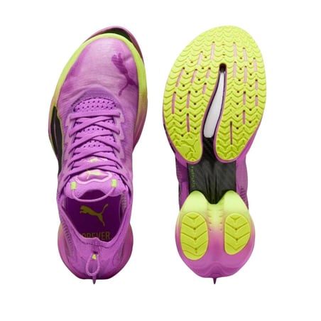 Puma Fast-R NITRO Elite 2 Lila Gelb Damen