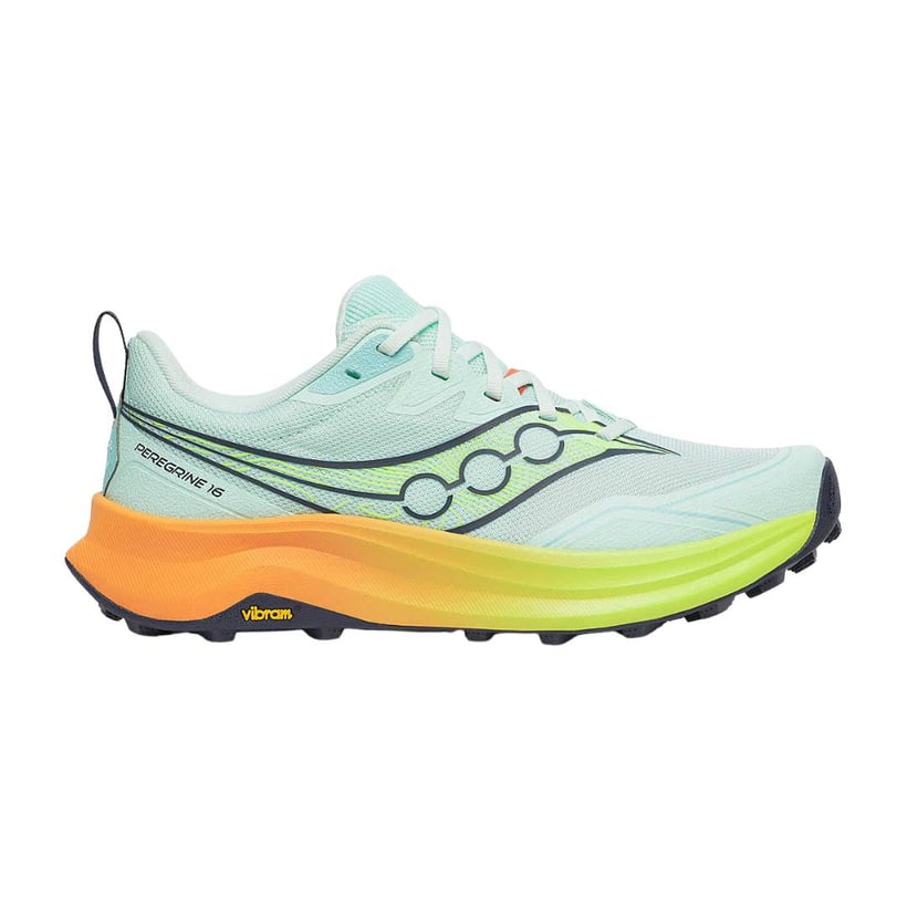 Saucony Peregrine 16 Blue Orange SS26 Women's...
