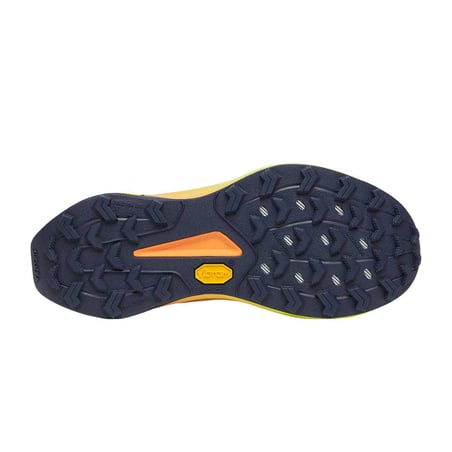 Saucony Peregrine 16 Schuhe Blau Orange SS26 Damen