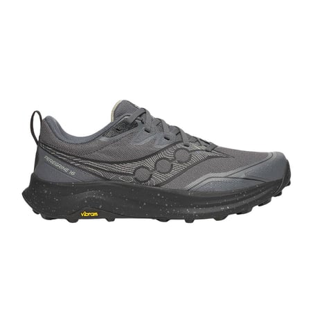 Ténis Saucony Peregrine 16 Cinza Preto SS26