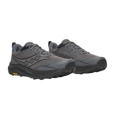 Saucony Peregrine 16 Schuhe Grau Schwarz SS26 2