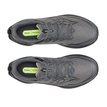 Saucony Peregrine 16 Sneakers Grijs Zwart SS26