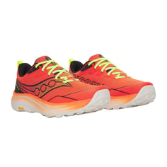 Chaussures Saucony Peregrine 16 Orange Blanc SS26 2