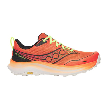 Tênis Saucony Peregrine 16 Laranja Branco SS26