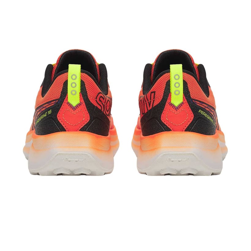 Saucony Peregrine 16 Schuhe Orange Weiß SS26