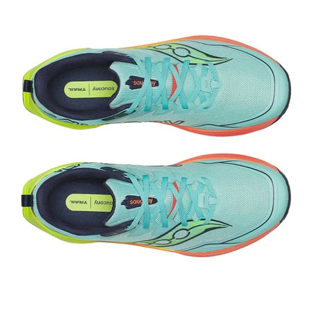 Saucony Peregrine 16 Schoenen Blauw Oranje SS26