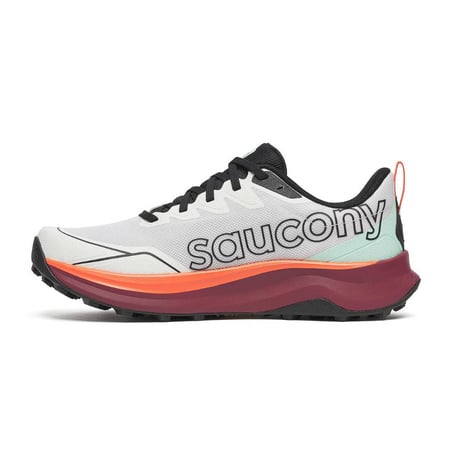 Scarpe Saucony Peregrine 16 Bianco Granata SS26