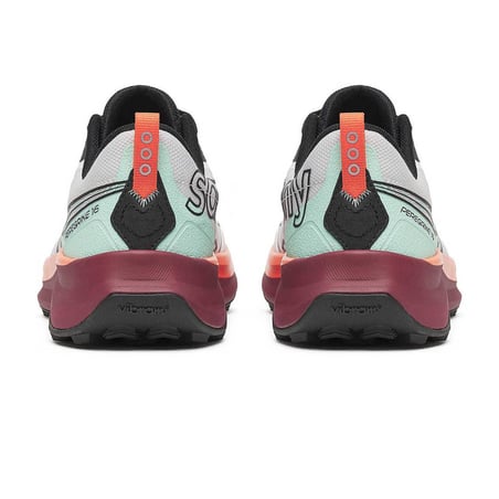 Zapatillas Saucony Peregrine 16 Blanco Granate SS26