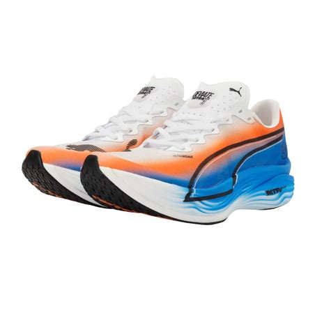 Puma Deviate Nitro Elite 3 Ekiden Wit Blauw SS26