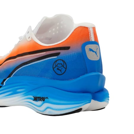 Scarpe Puma Deviate Nitro Elite 3 Ekiden Bianco Blu SS26