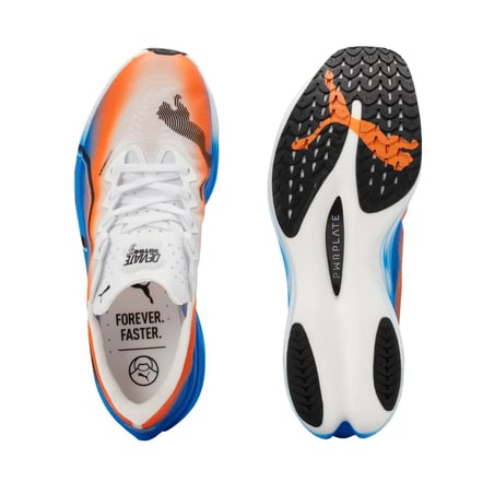 Puma Deviate Nitro Elite 3 Ekiden White Blue SS26 Shoes
