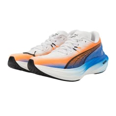 Tênis Puma Deviate Nitro 3 Ekiden Branco Azul SS26 2