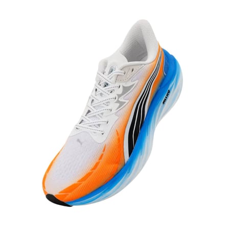 Puma Velocity Nitro 4 Ekiden White Blue SS26 Shoes