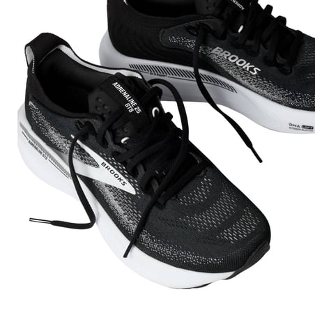 Zapatillas Brooks Adrenaline GTS 25 Negro Blanco SS26