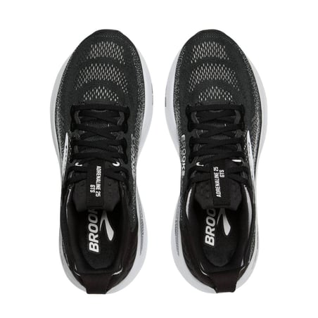 Chaussures Brooks Adrenaline GTS 25 Noir Blanc SS26
