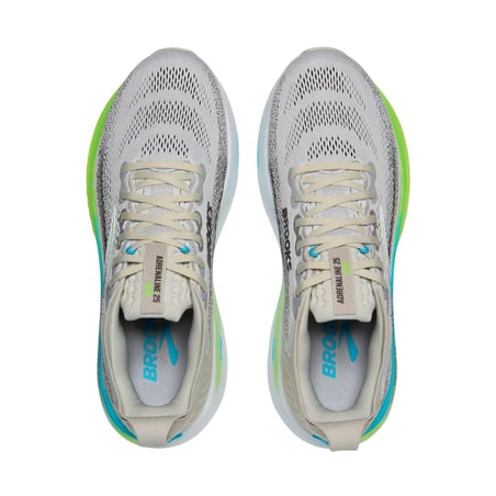 Brooks Adrenaline GTS 25 Schoenen Grijs Groen SS26