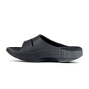 Oofos Recovery Ooahh Sport Black Gray Unisex Sandals