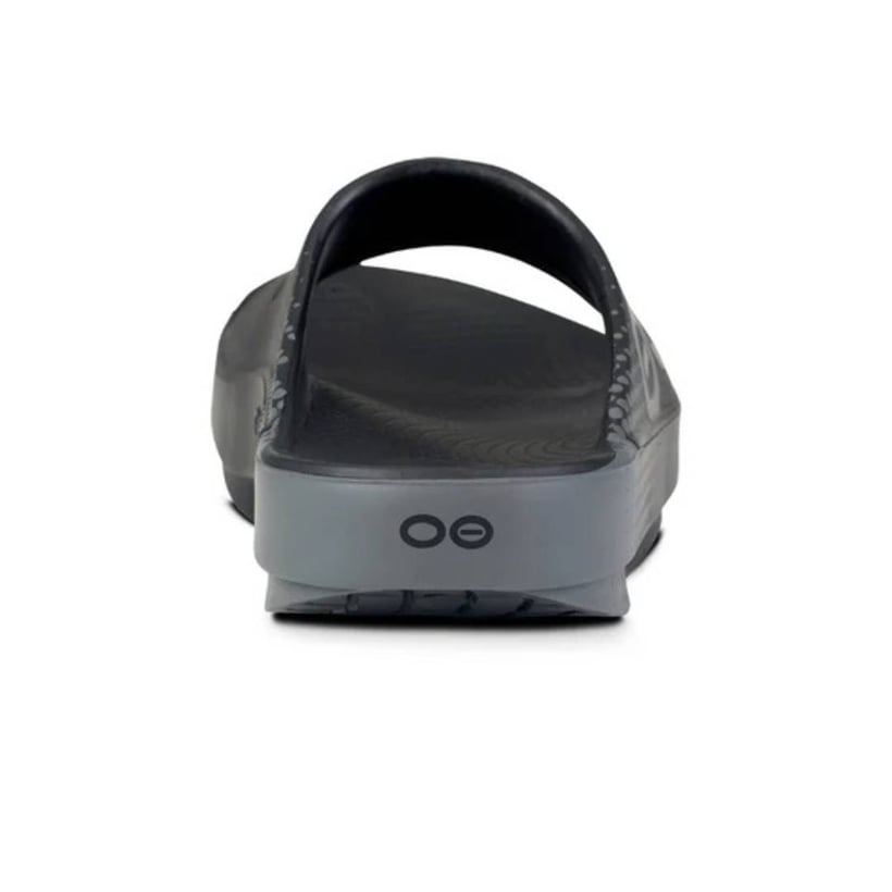 Oofos Recovery Ooahh Sport Black Gray Unisex...