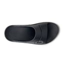 Oofos Recovery Ooahh Sport Black Gray Unisex Sandals
