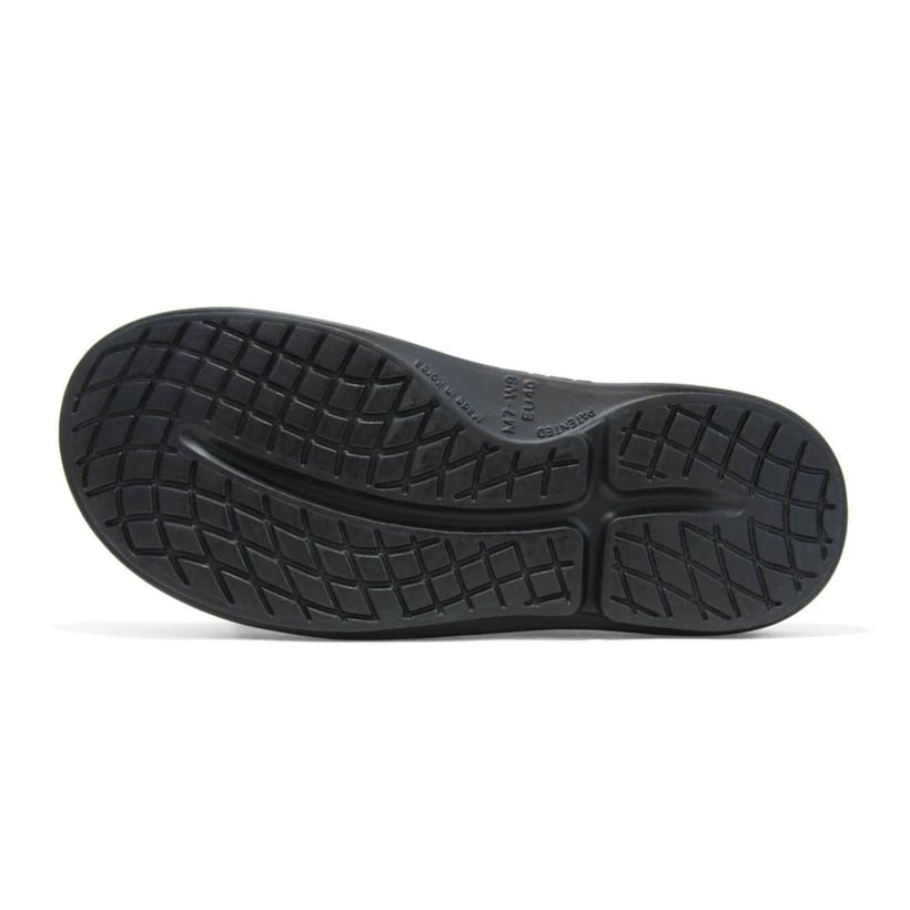 Oofos Recovery Ooclog Zwart Unisex Slipper