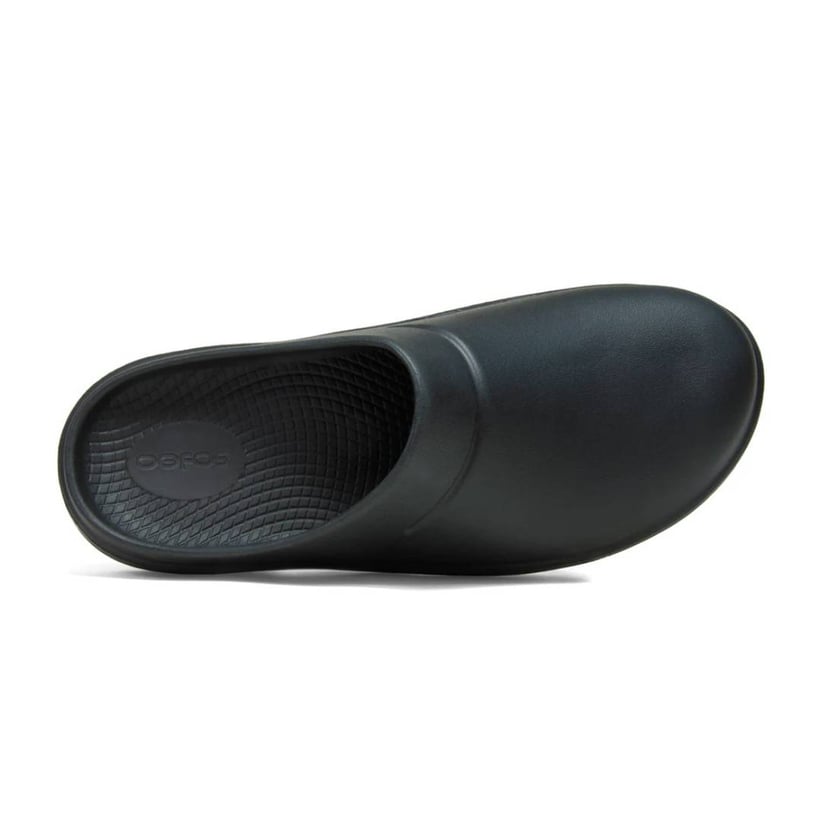 Sandalia Oofos Recovery Ooclog Negro Unisex