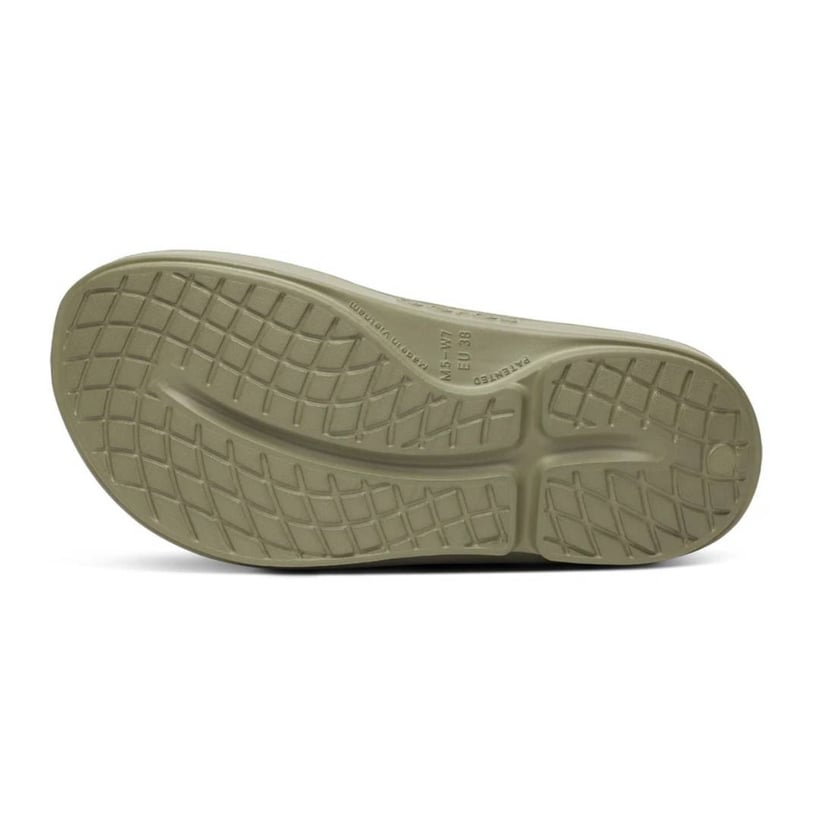 Sandalias Oofos Recovery Ooriginal Marrón Unisex