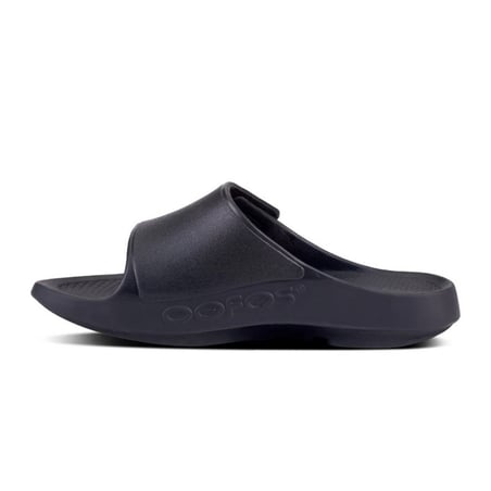 Sandale Oofos Recovery Ooahh Sport Ajustable Noir Unisex