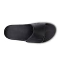 Unisex Oofos Recovery Ooahh Sport Adjustable Black Sandals