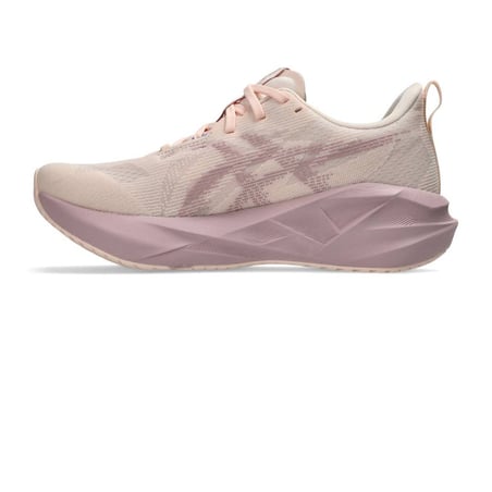 Tênis Asics Novablast 5 Rosa Bege SS26 Mulher