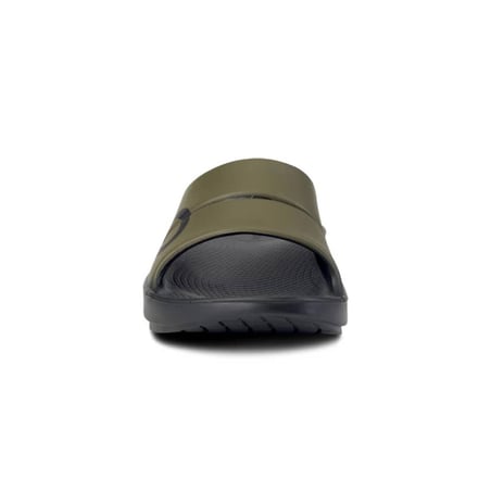 Oofos Recovery Ooahh Sport Sandals Green Black Unisex