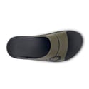 Oofos Recovery Ooahh Sport Sandals Green Black Unisex