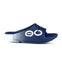 Oofos Recovery Ooahh Sport Sandals Blue White Unisex