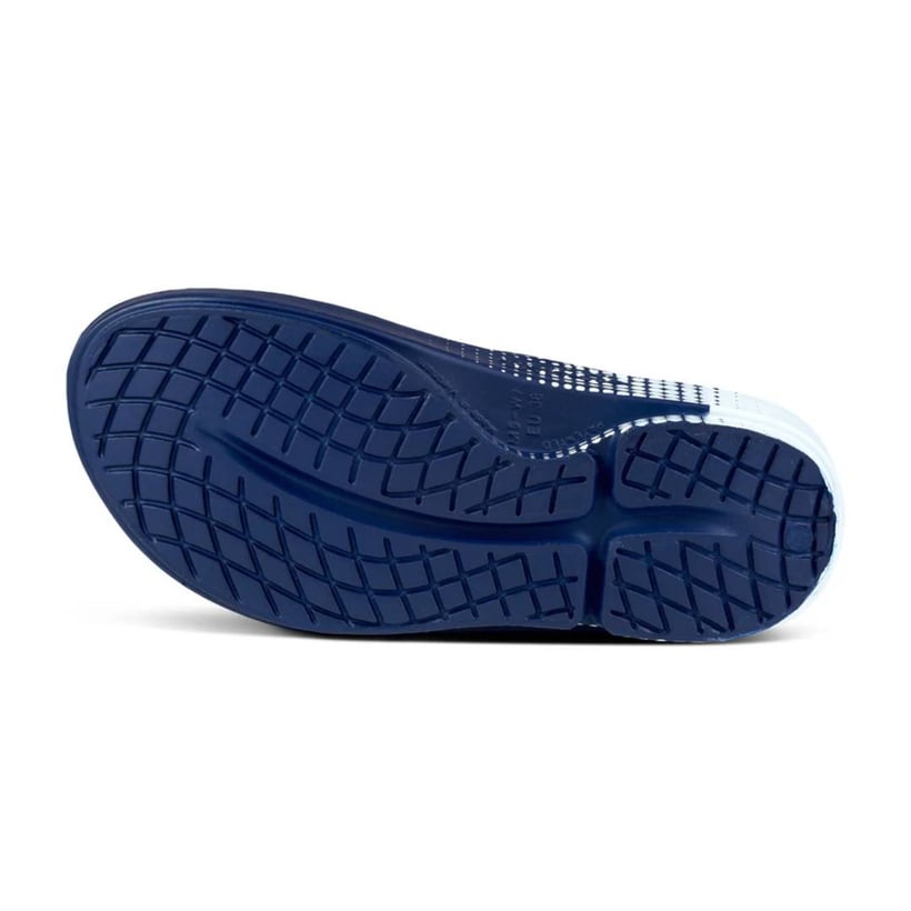Sandálias Oofos Recovery Ooahh Sport Azul...